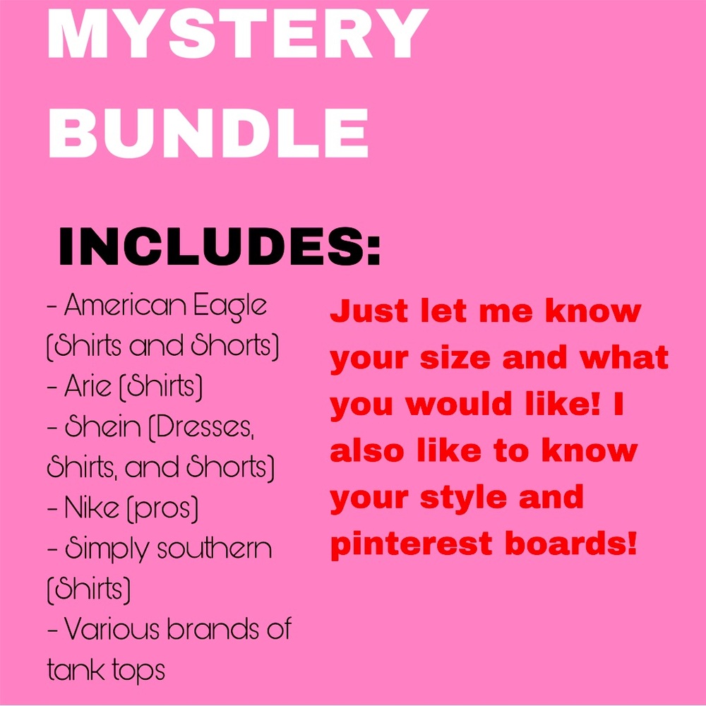 MYSTERY BUNDLE!